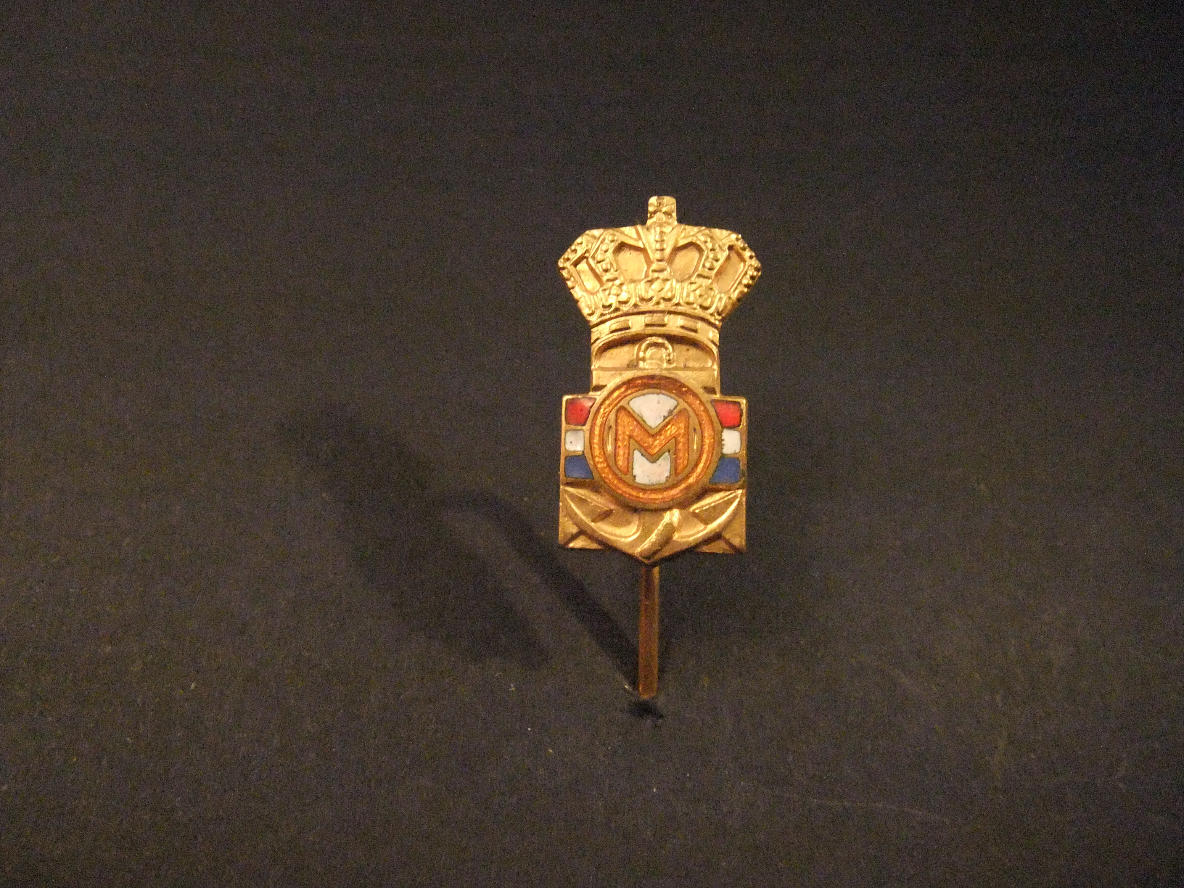 Koninklijke Marine logo met Nederlanse driekleur